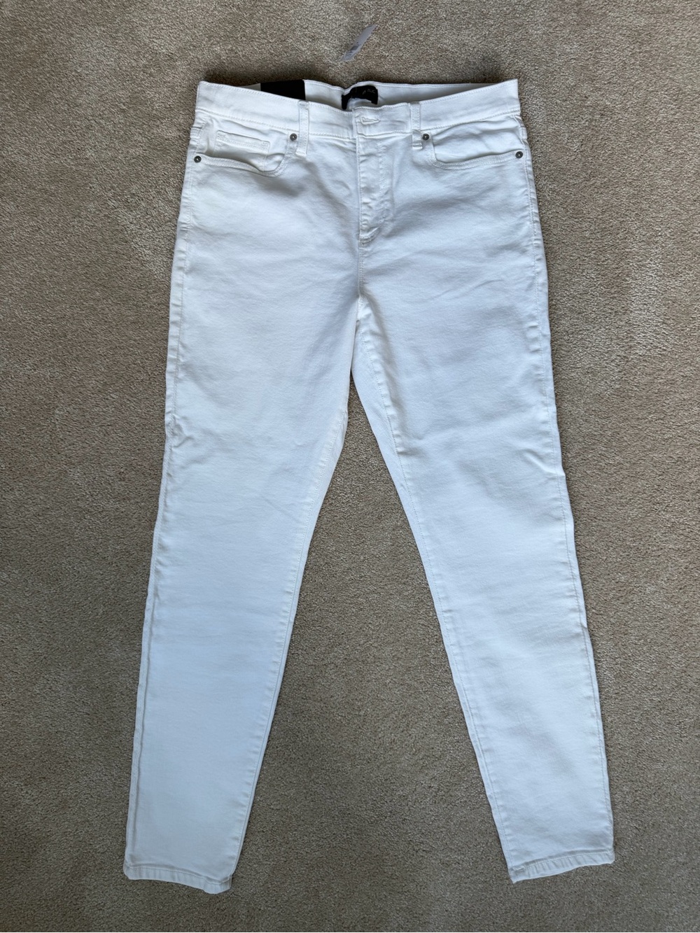 Banana Republic White Women's Skinny Jeans - Slim Fit